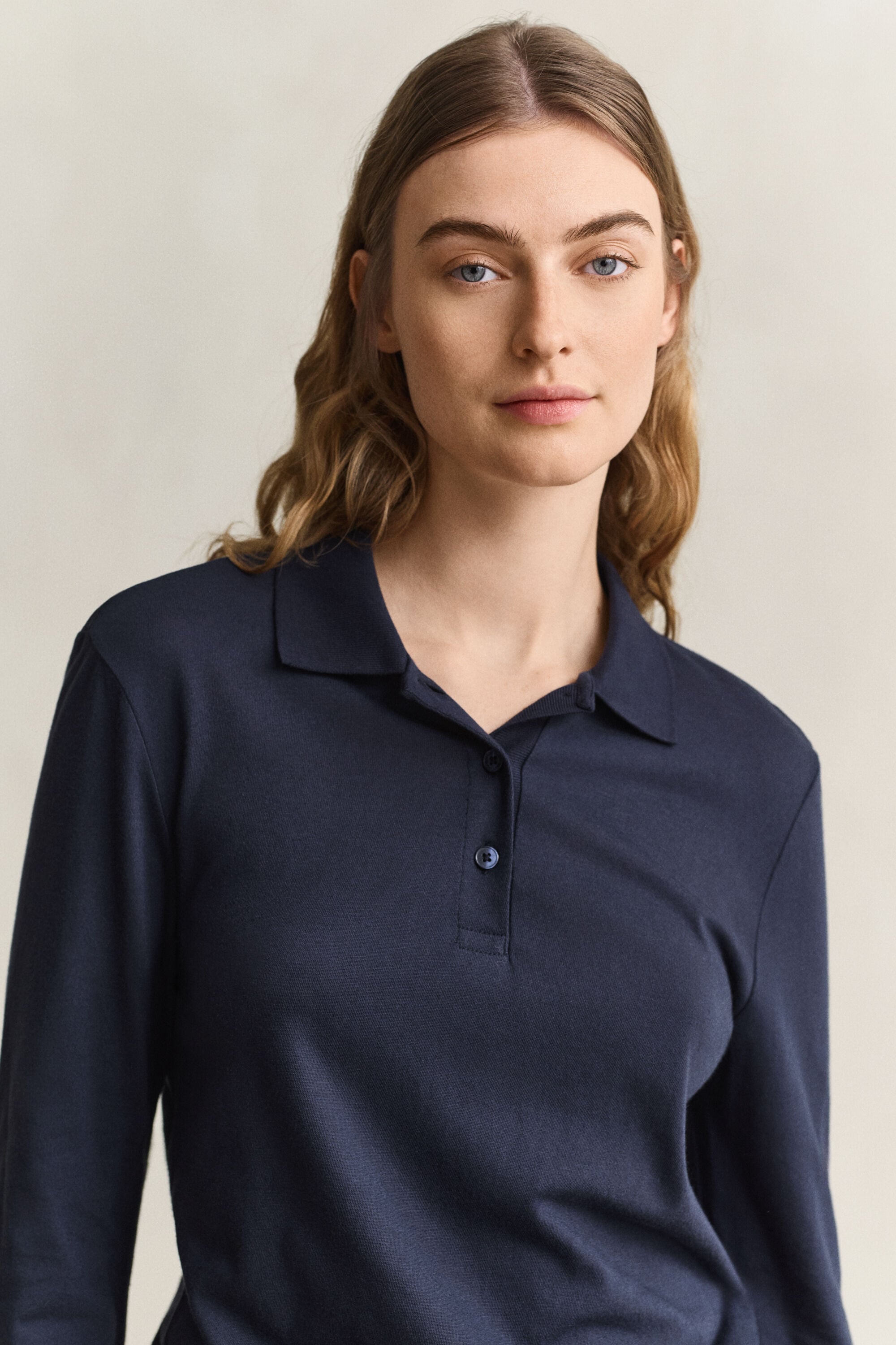 Polo de manga larga sin costuras