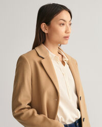 Abrigo de vestir en mezcla de lana