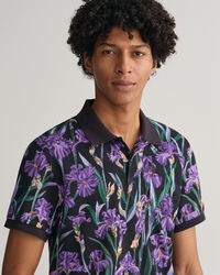 Polo de piqu&eacute; con estampado Iris