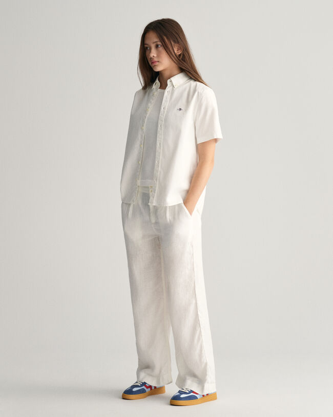 Camisa Oxford de manga corta Teens