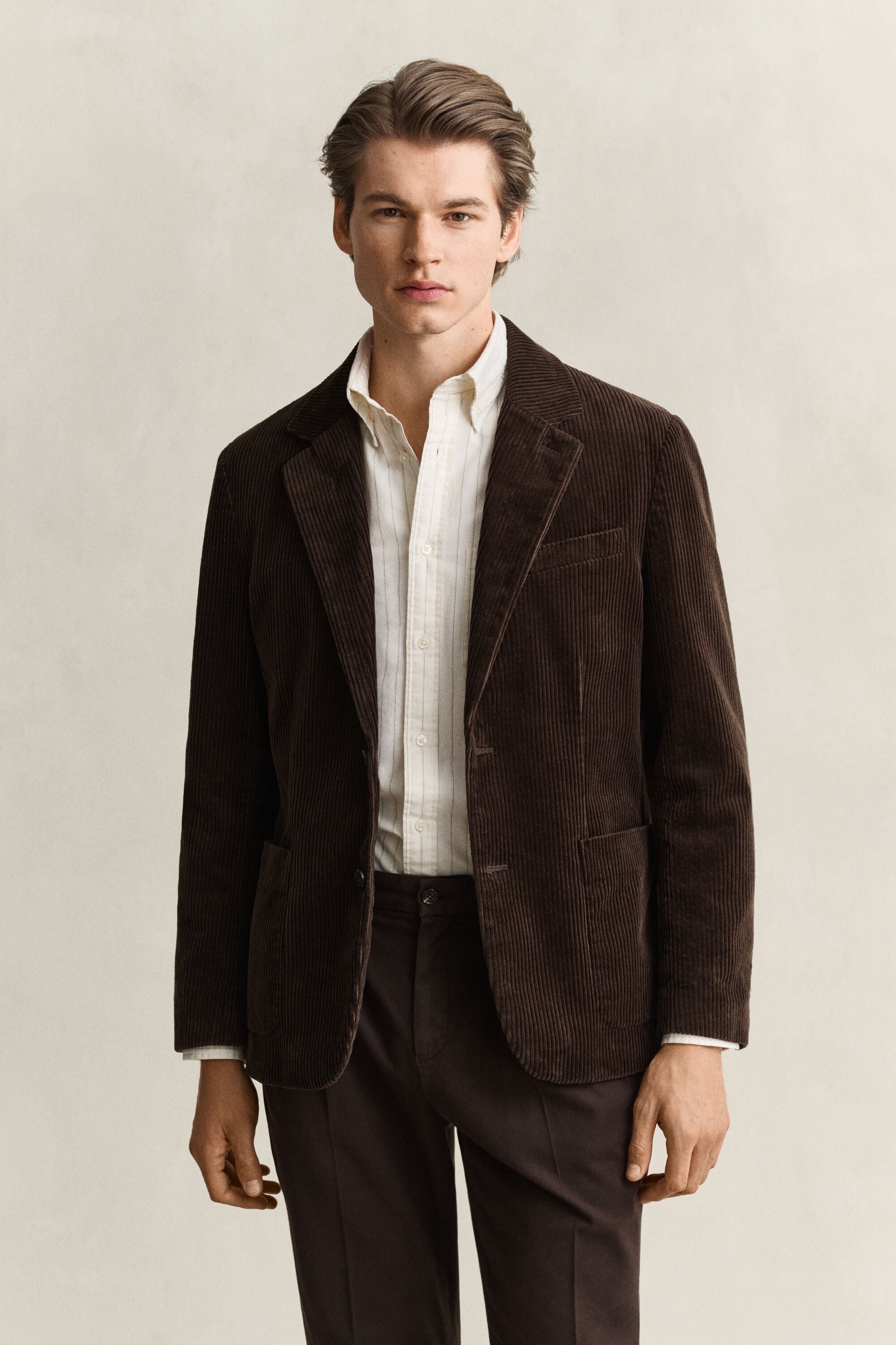 Chaqueta de traje de pana