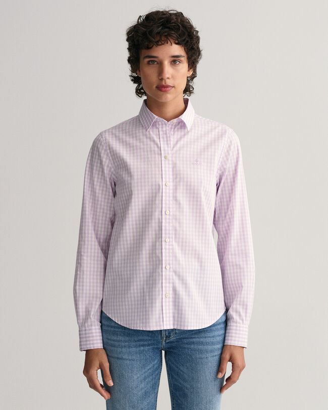 Camisa Regular Fit de velarte a cuadros Vichy