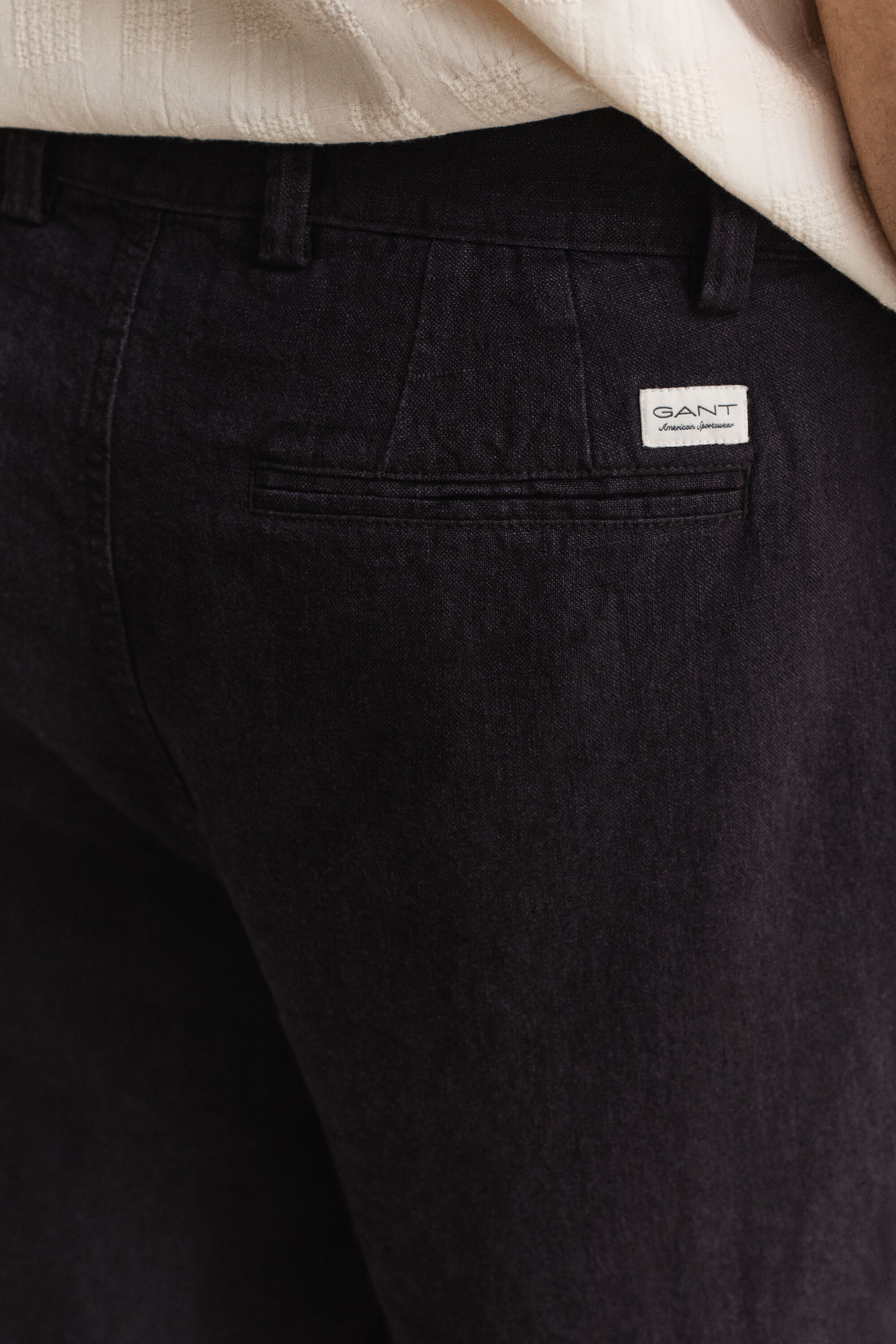 Pantalones cortos chinos de lino