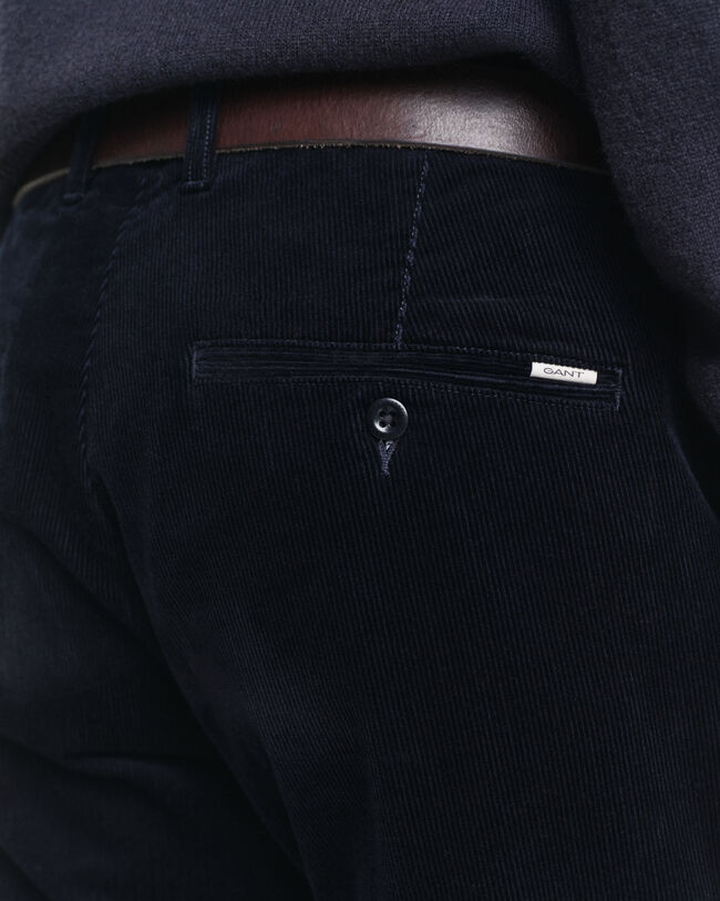 Pantalones chinos Slim Fit de pana