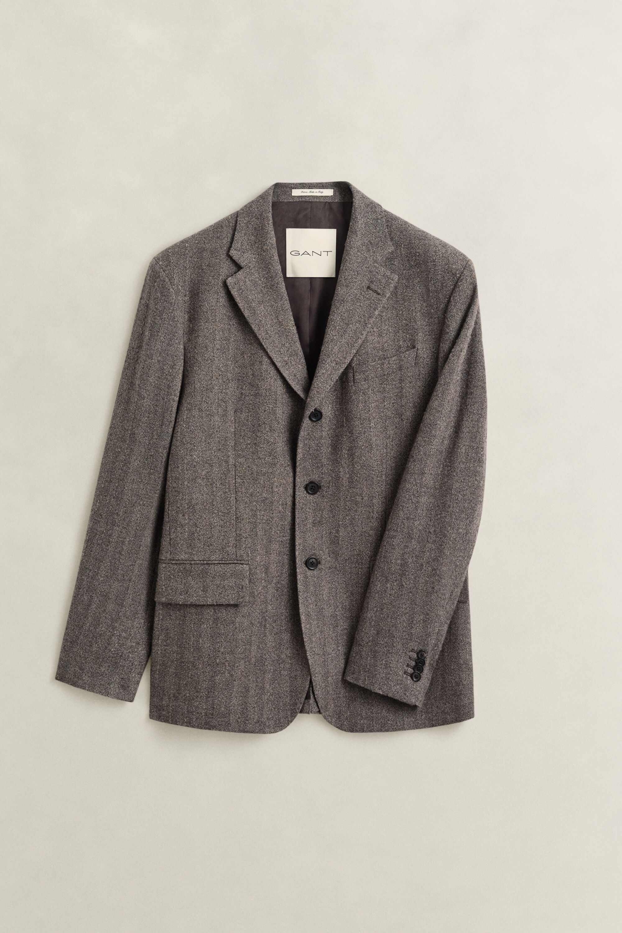 Chaqueta de traje de raya diplomática