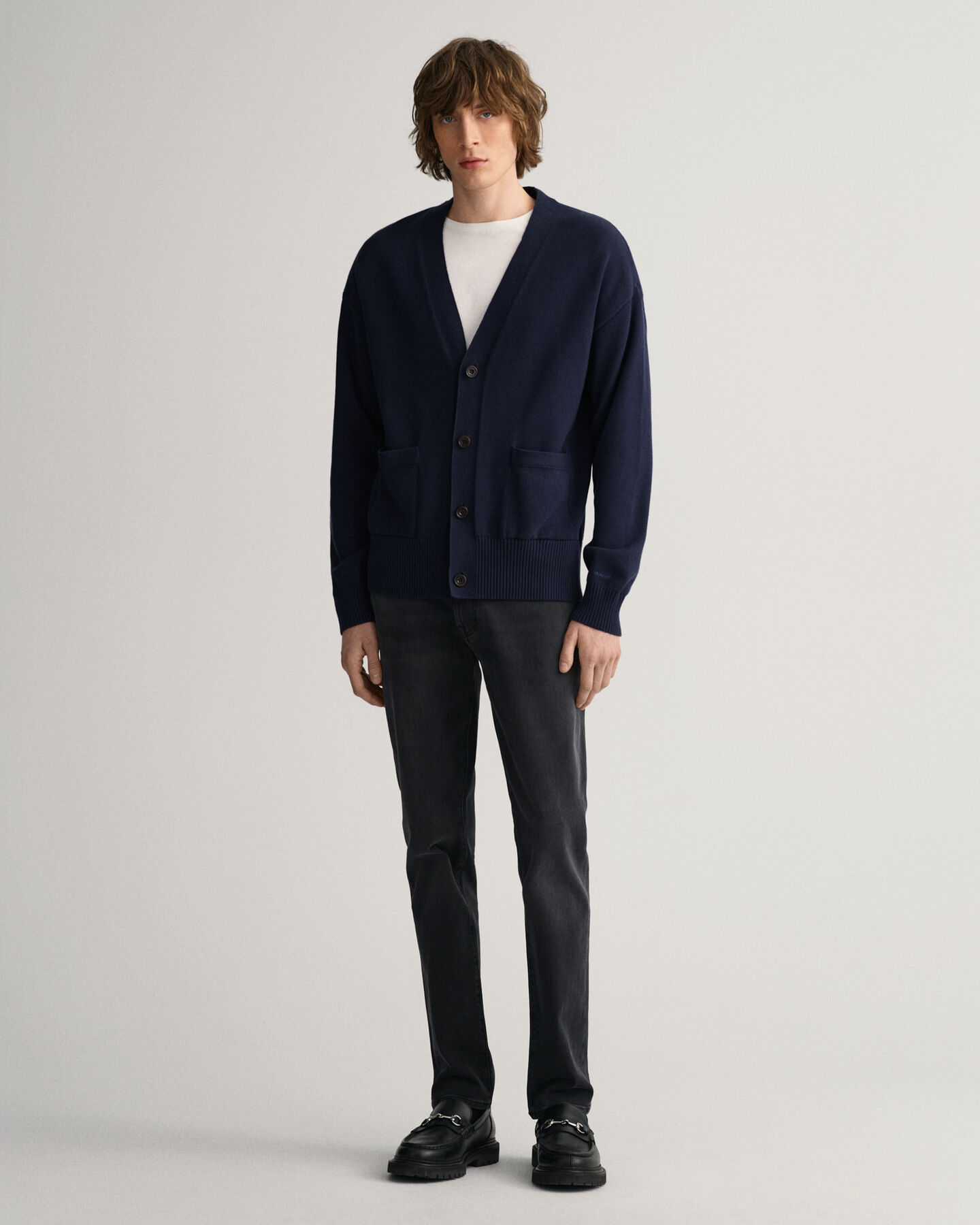 Cárdigan de algodón Supima