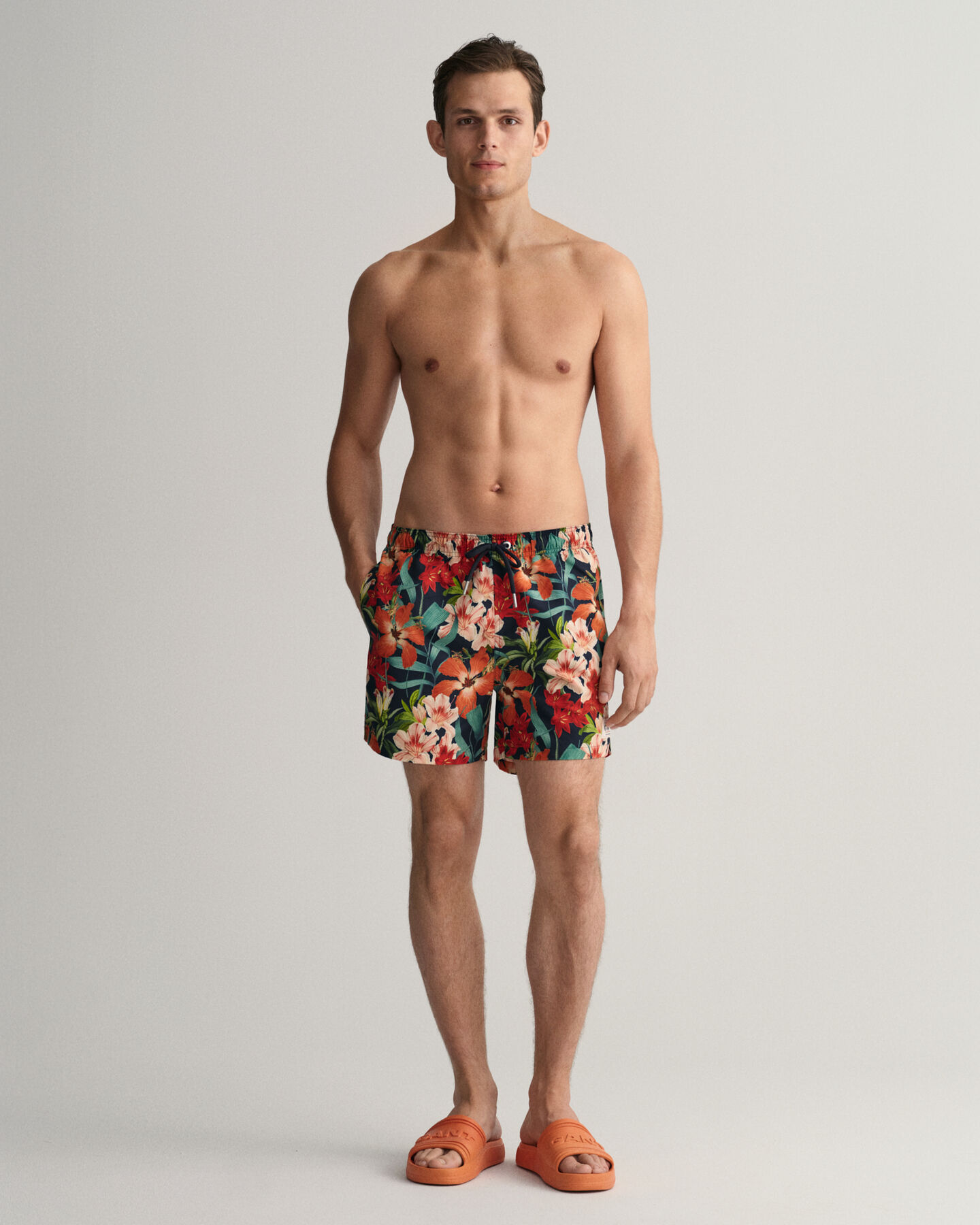 Ba&ntilde;ador con estampado floral Classic Fit