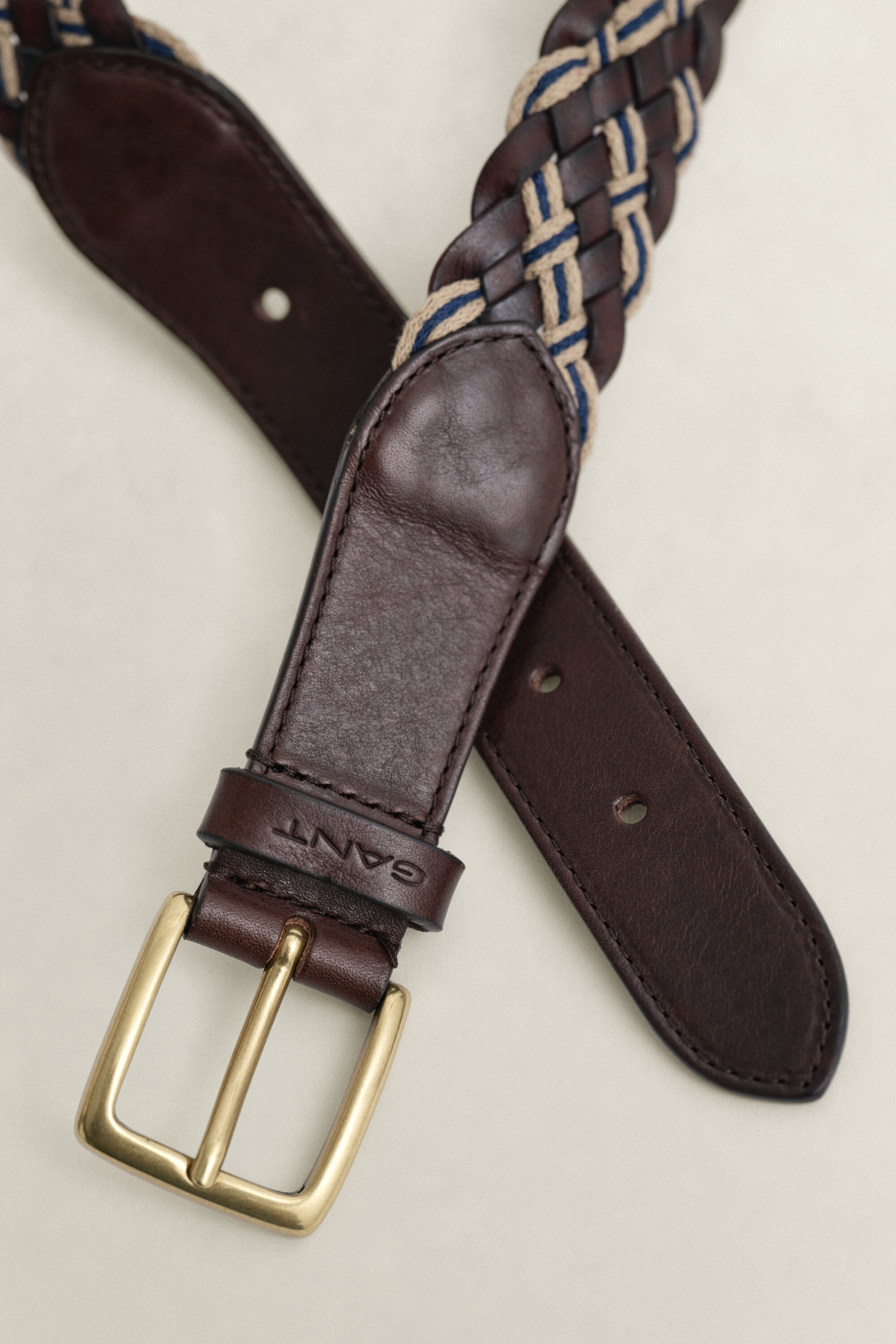 Cinturón multicolor trenzado