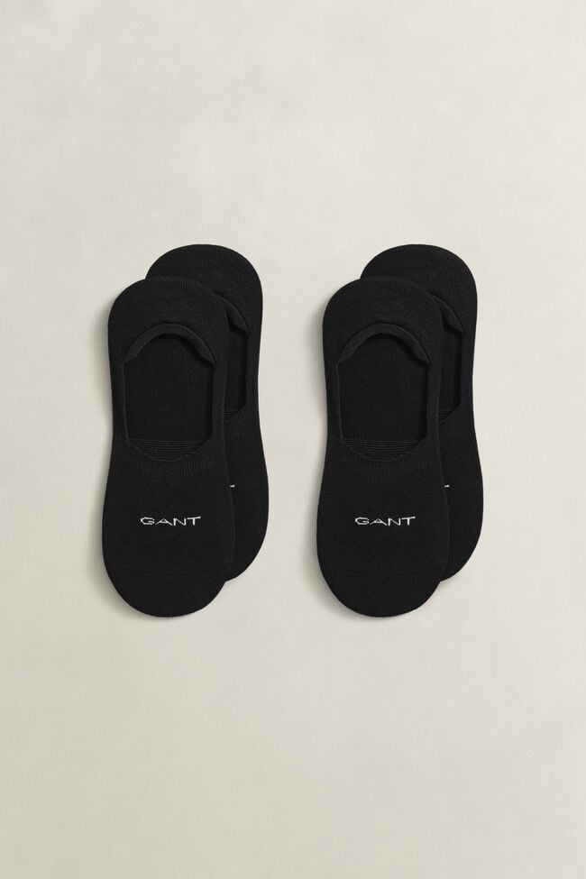 Paquete de dos pares de calcetines invisibles