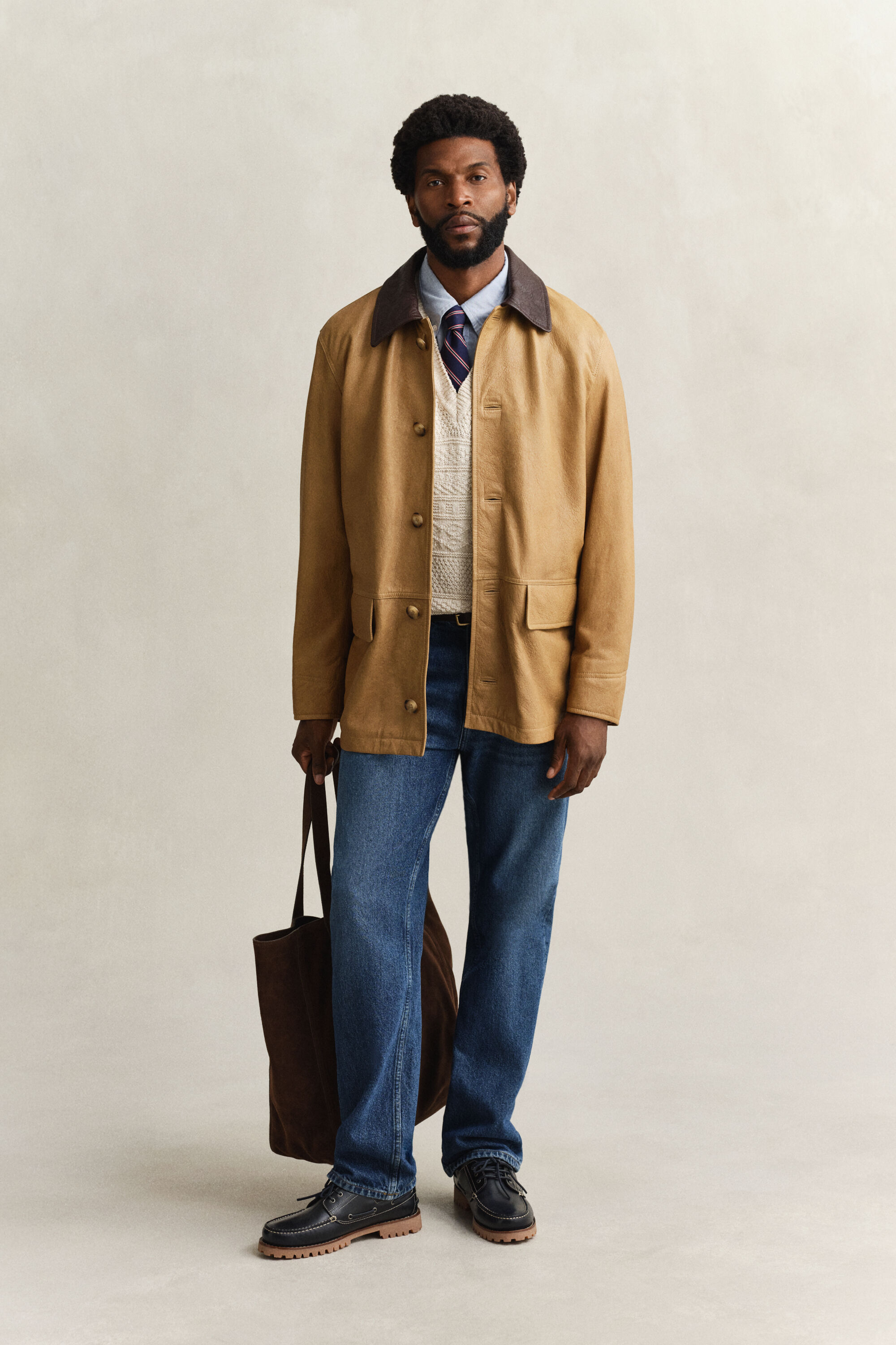 Chaqueta Decker de piel