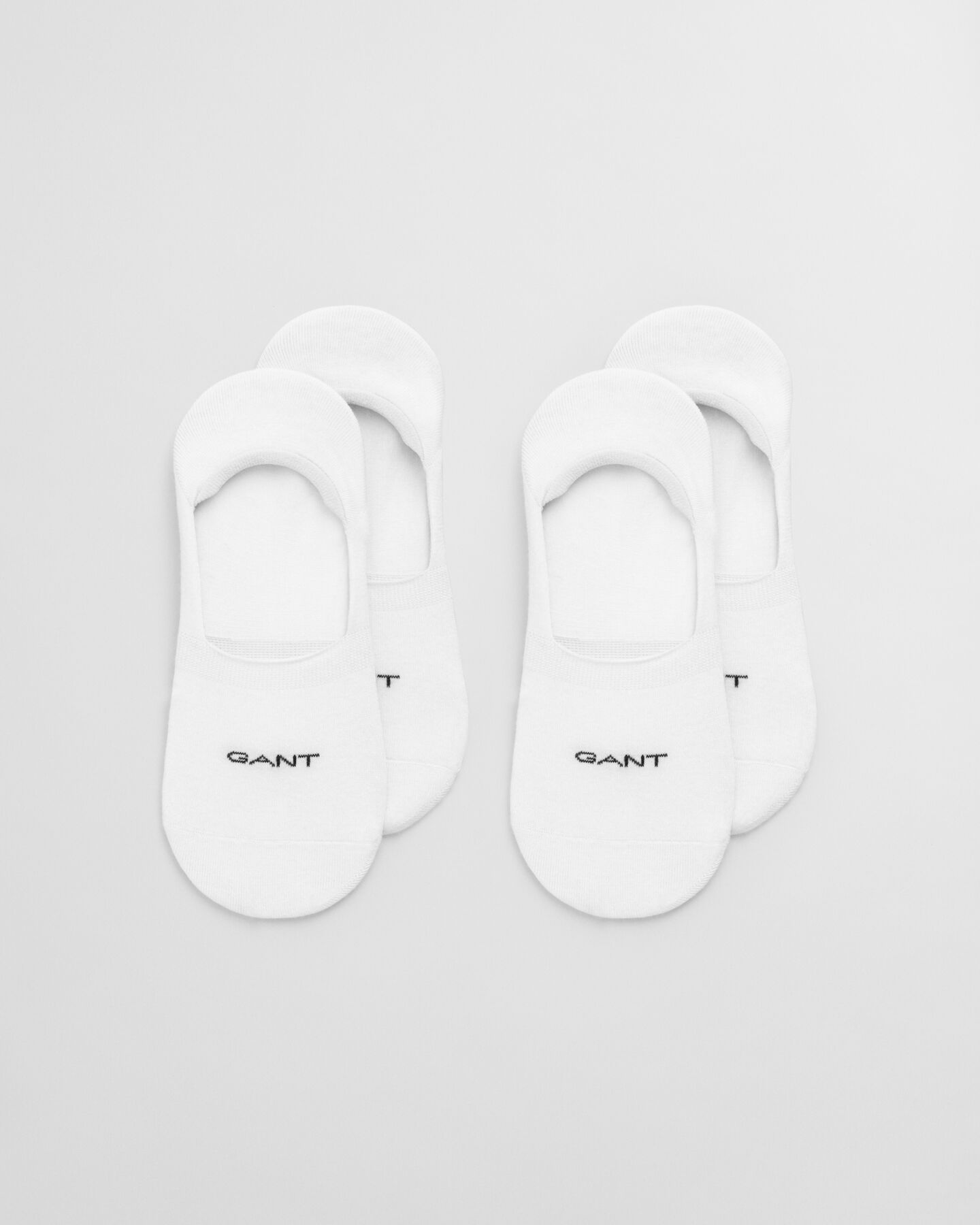 Paquete de dos pares de calcetines invisibles