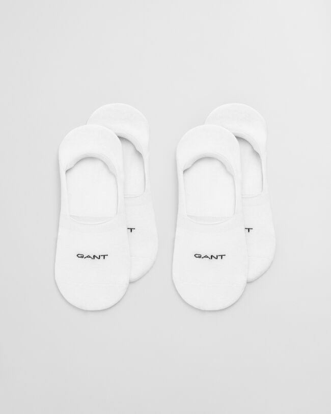 Paquete de dos pares de calcetines invisibles