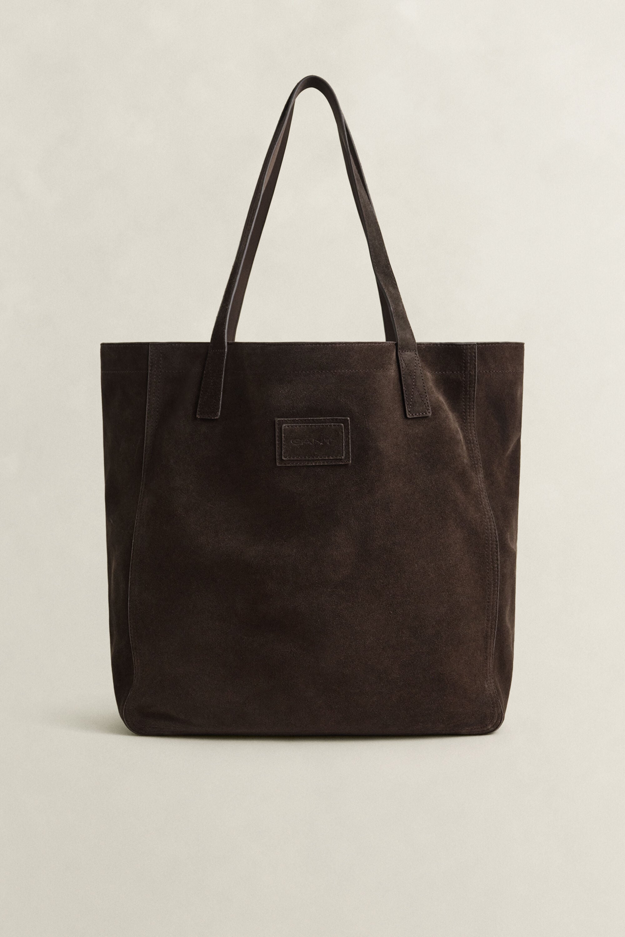 Bolso tote de ante