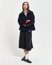 Chaqueta corta de lana