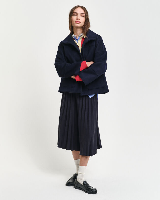 Chaqueta corta de lana