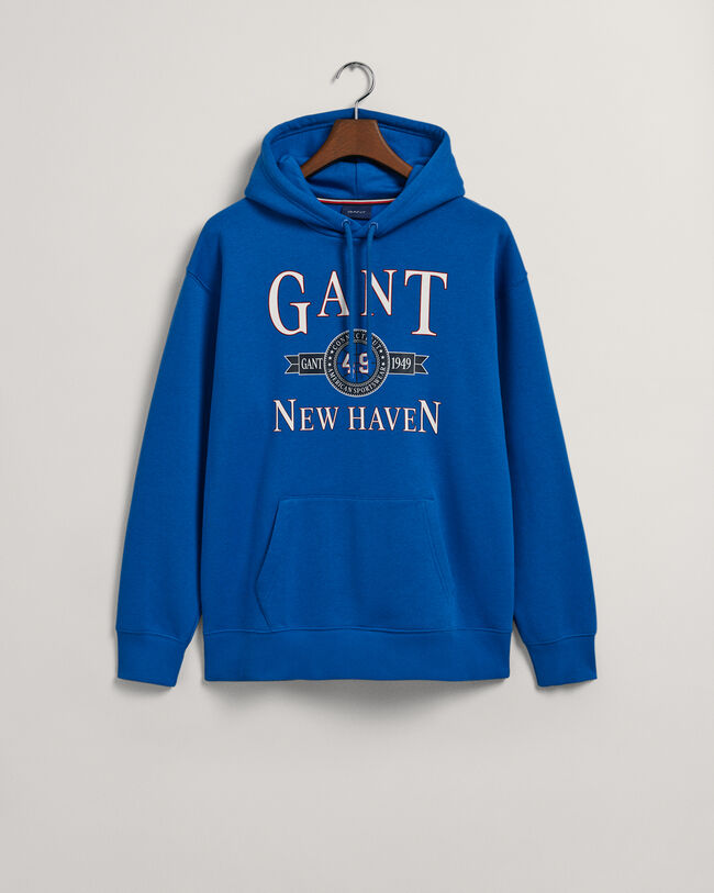 Sudadera con capucha Retro Crest