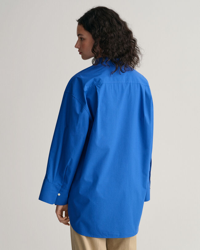 Camisa extragrande con pu&ntilde;os anchos