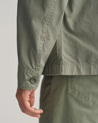 Sobrecamisa te&ntilde;ida en prenda