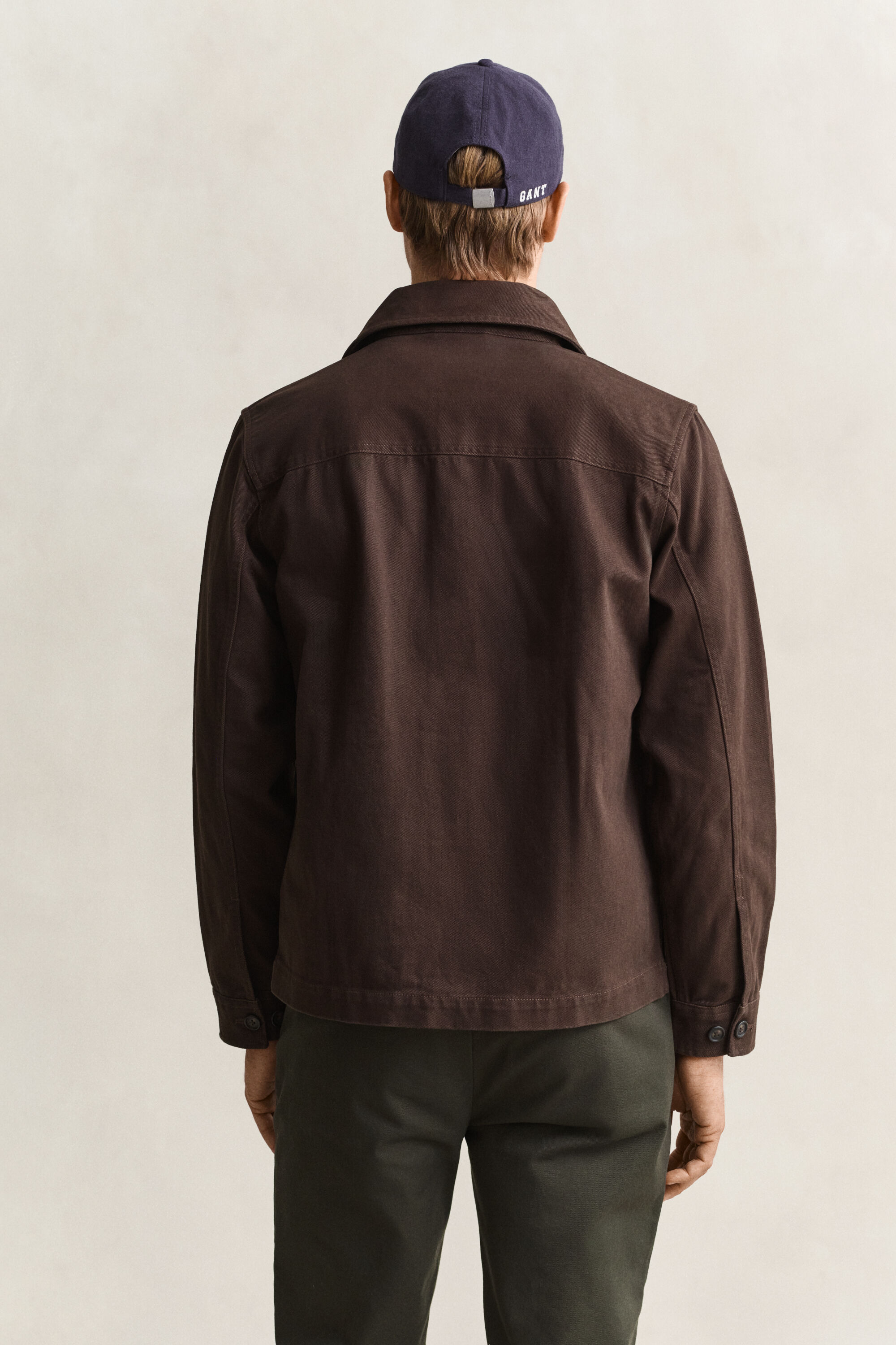 Sobrecamisa de sarga cepillada