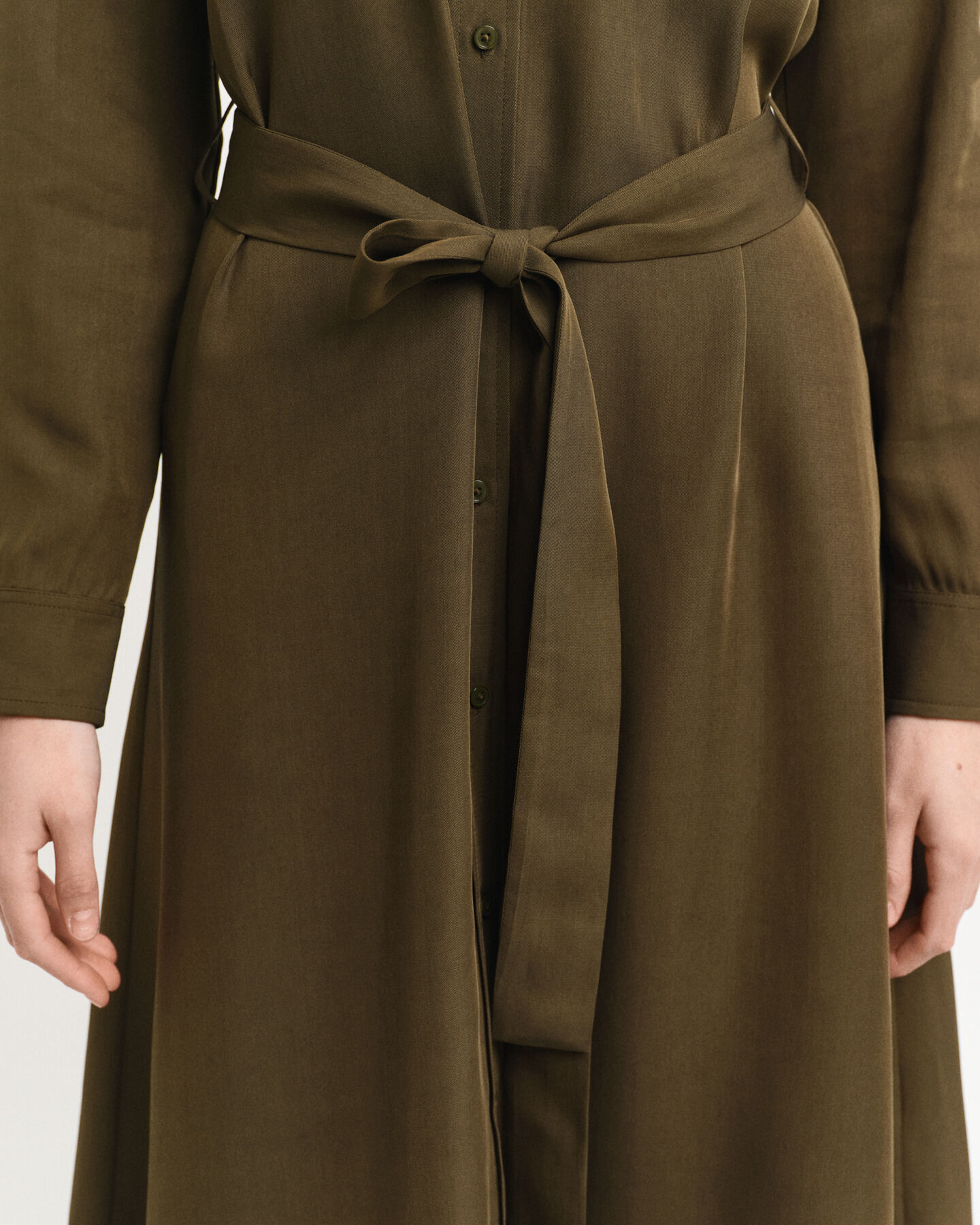 Vestido camisero con bolsillo