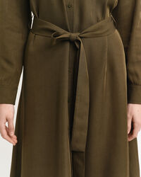 Vestido camisero con bolsillo