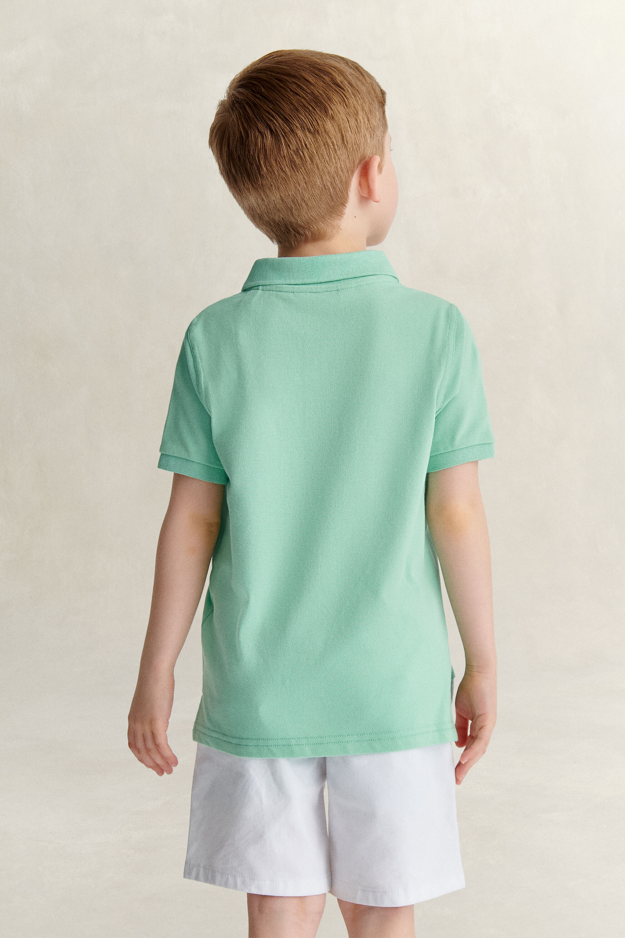 Polo de piqué Shield Kids