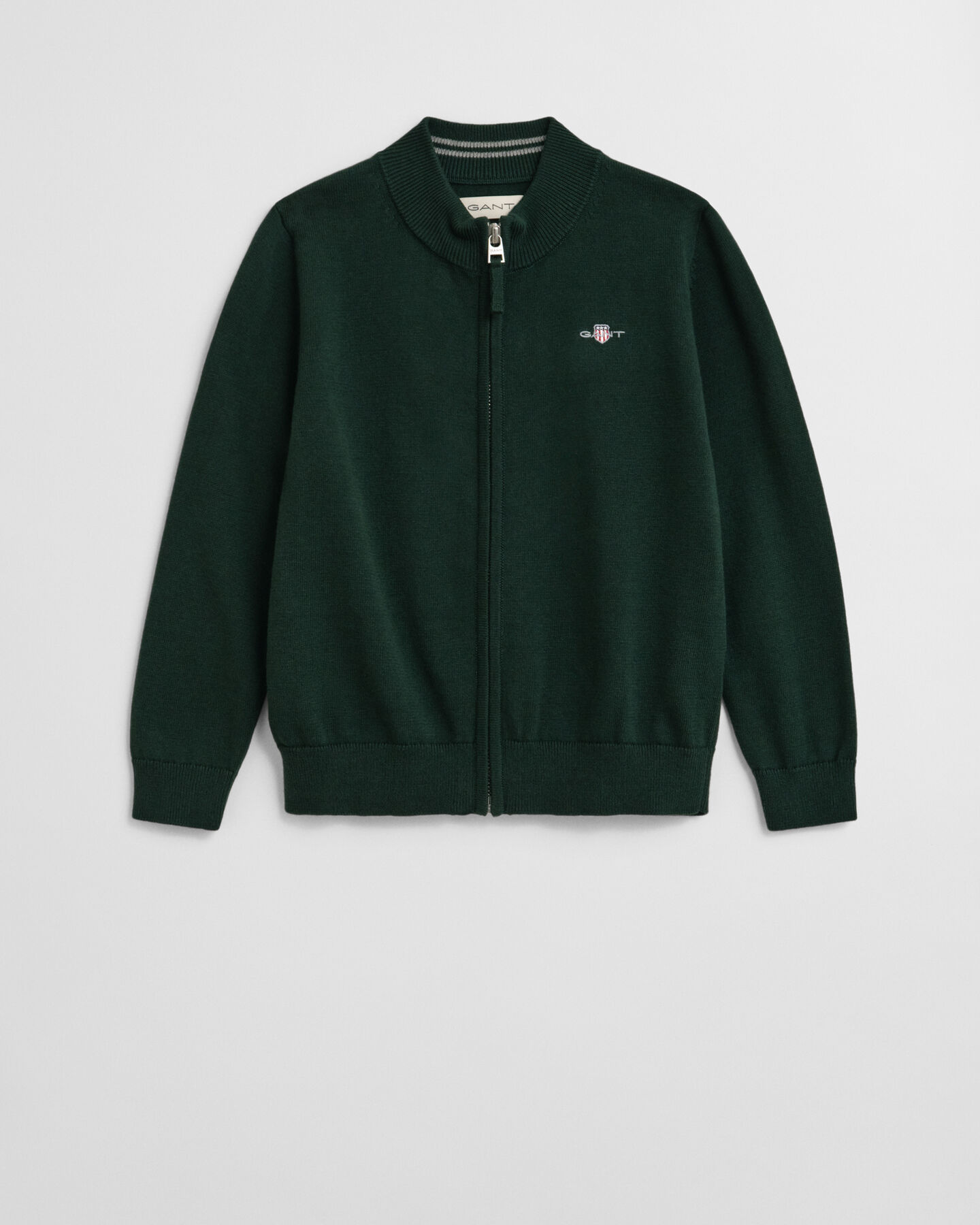 Cárdigan con cremallera de algodón Shield Kids