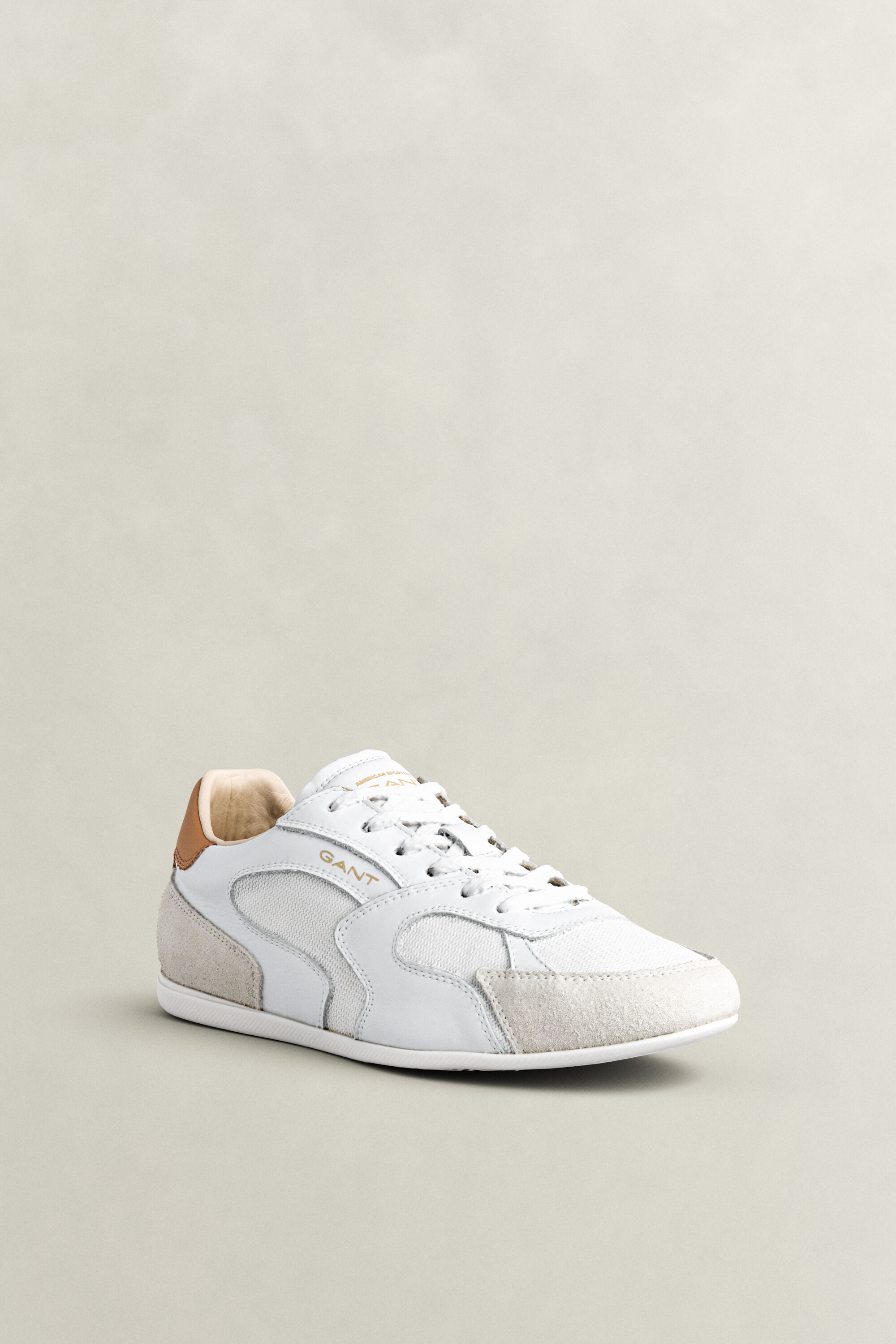 Zapatillas Sherly de piel y ante