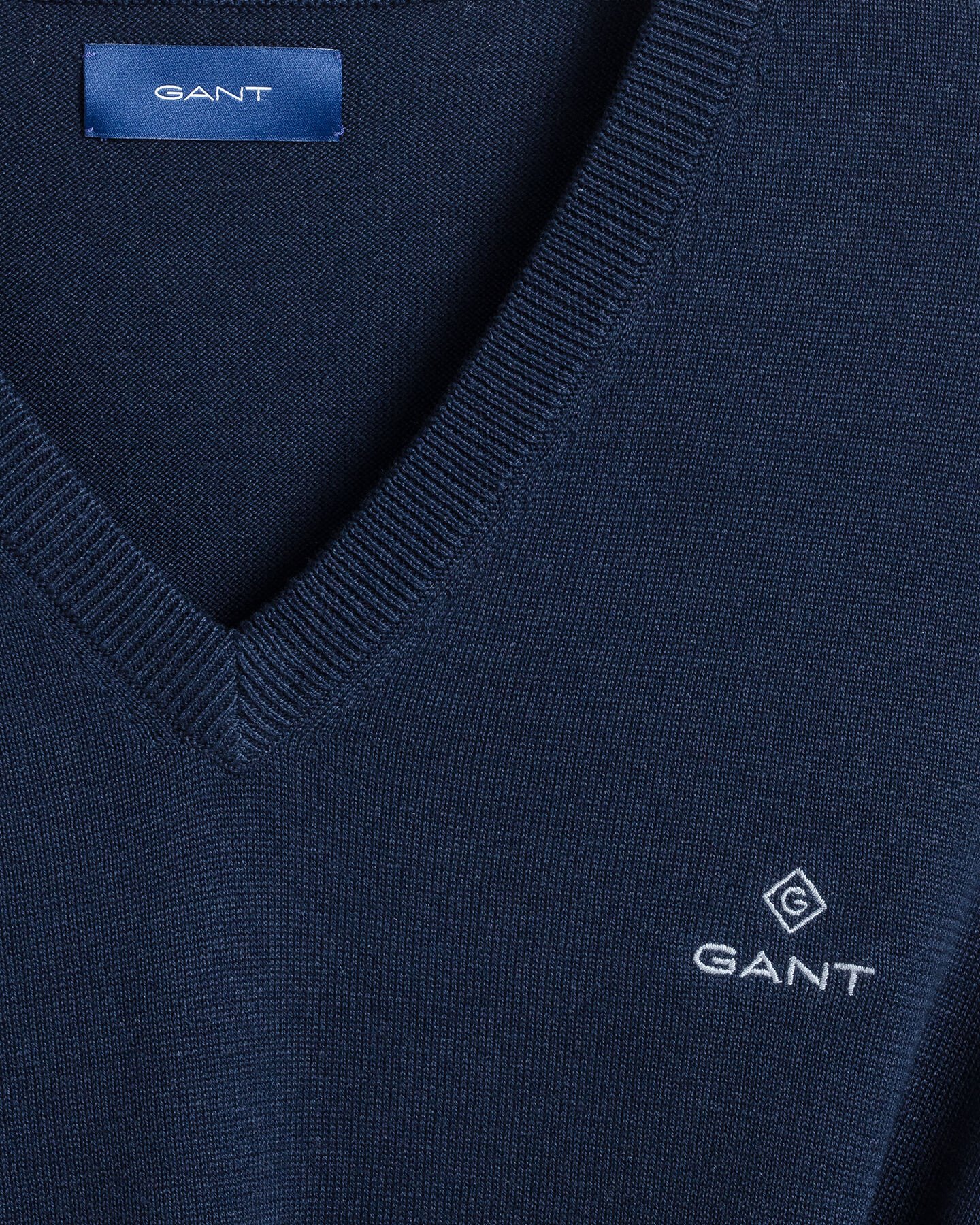 Jersey de cuello de pico y algod&oacute;n Classic