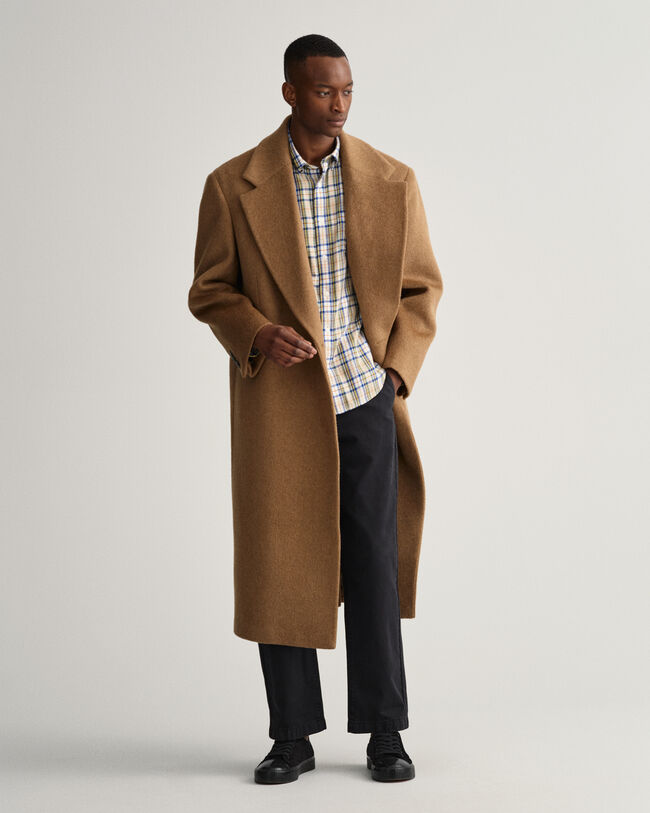 Camisa Regular Fit a cuadros de tela escocesa