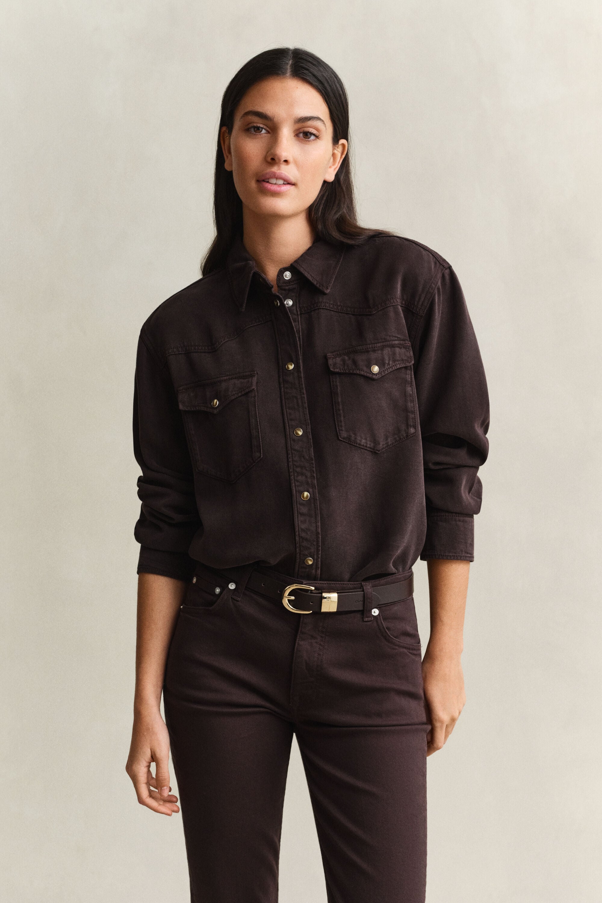 Camisa de sarga vaquera Ranger