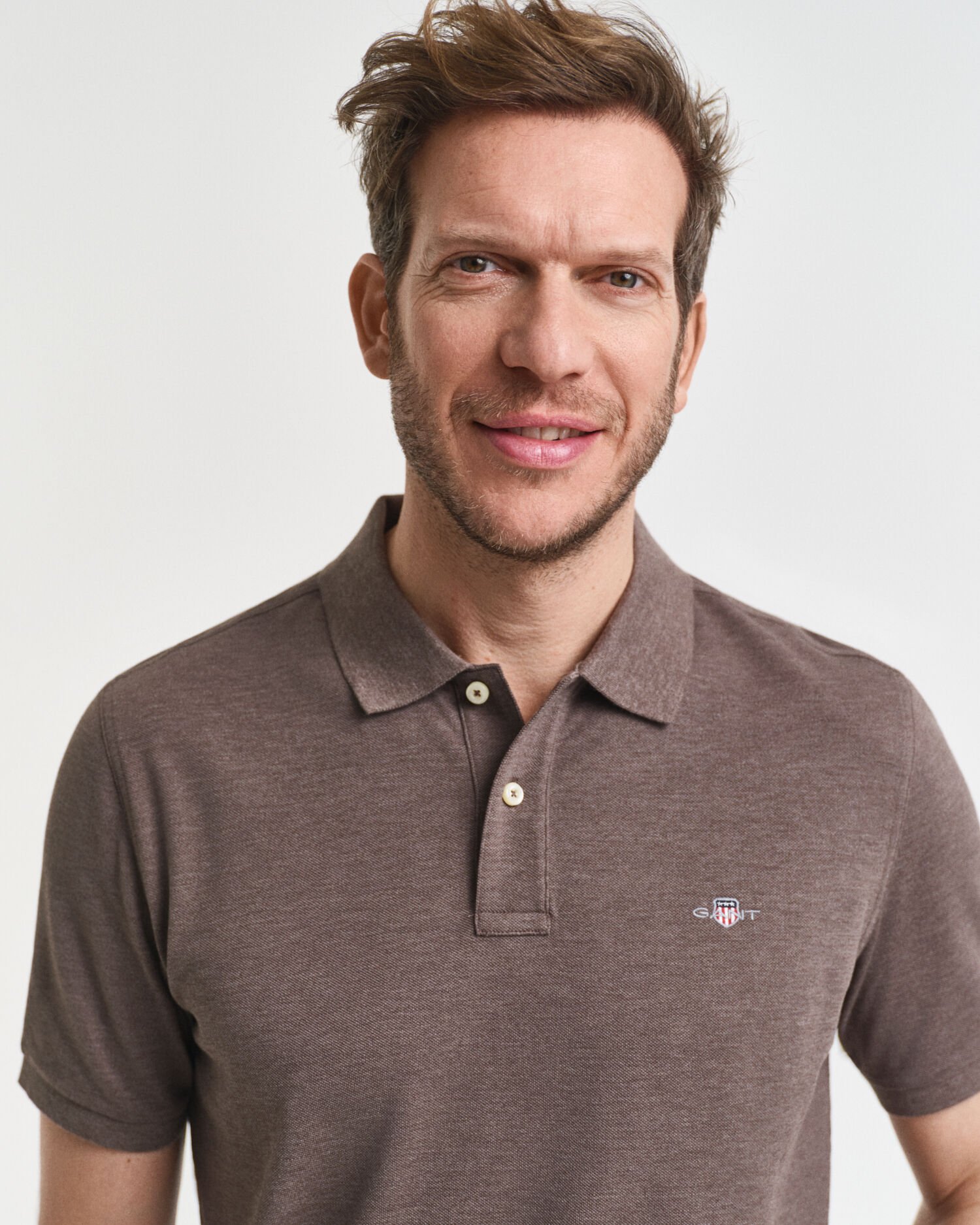 Polo de piqué Regular Fit Shield