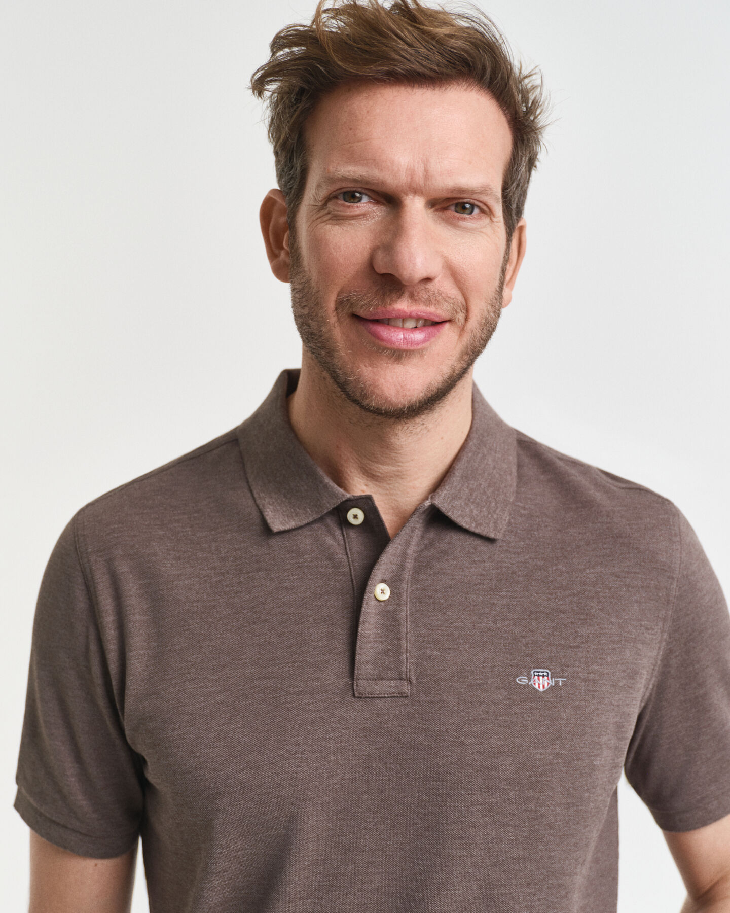 Polo de piqué Regular Fit Shield