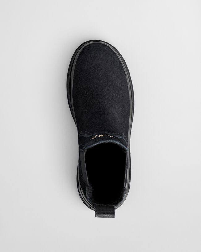 Botines Chelsea Wintly de ante gruesos