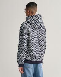 Sudadera con capucha extragrande Monogram Teen Boys