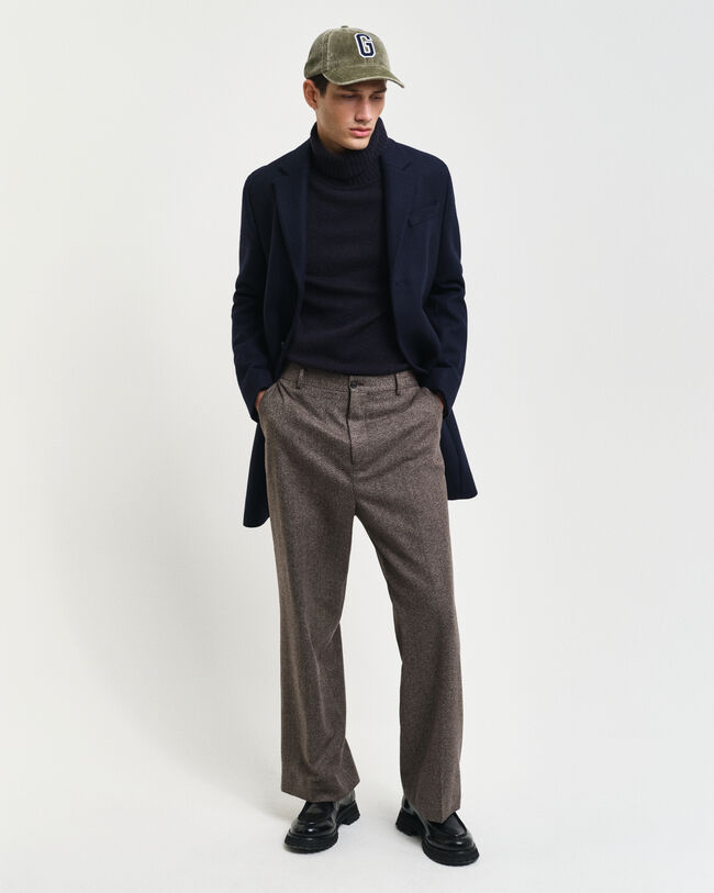 Abrigo de lana cl&aacute;sico