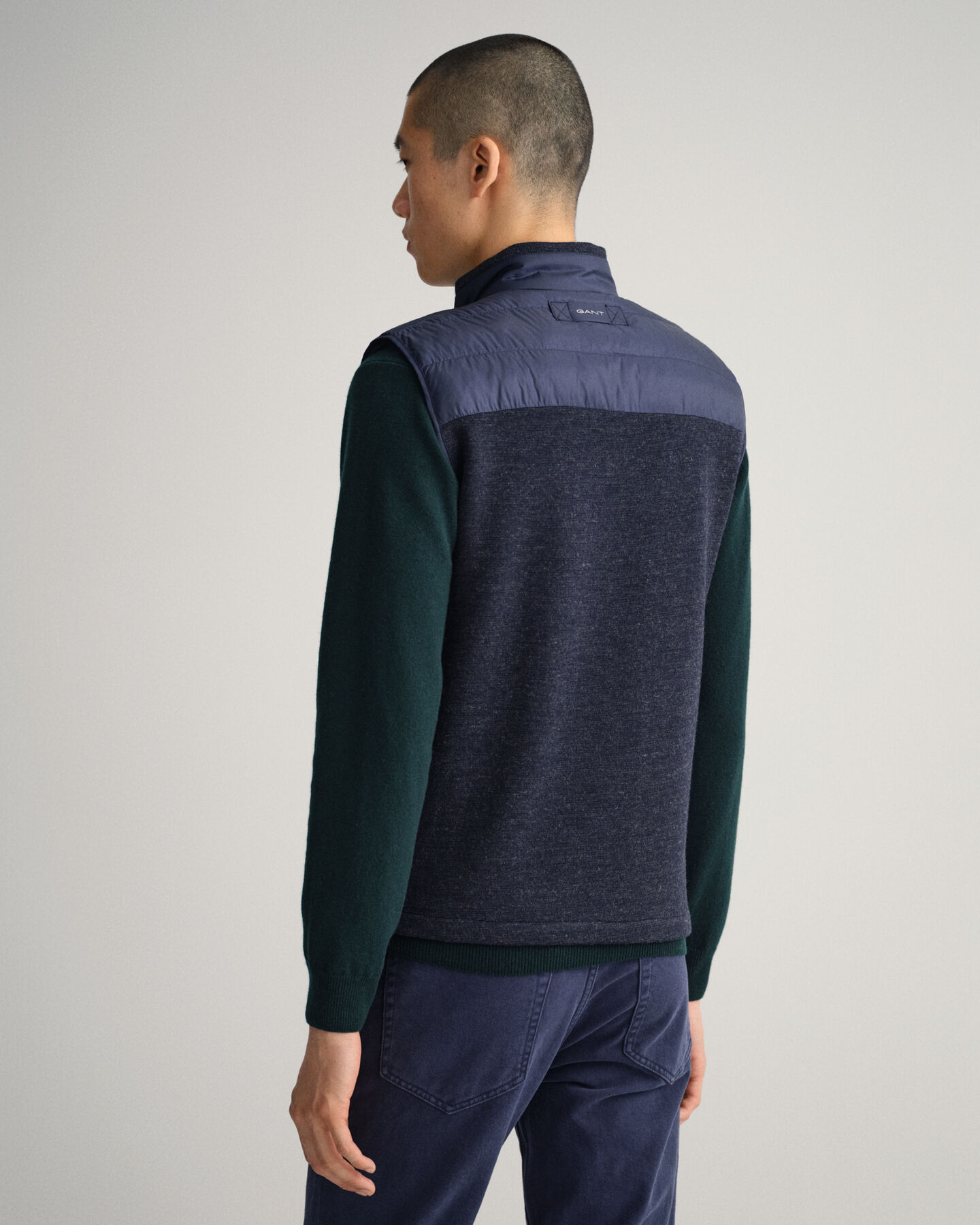 Chaleco acolchado ligero Mixed Media