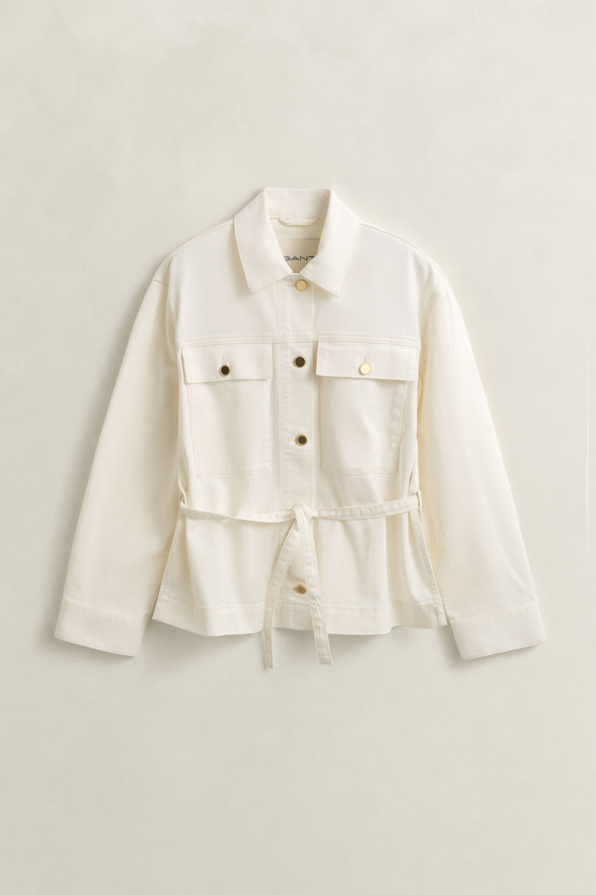 Cazadora vaquera con lazada