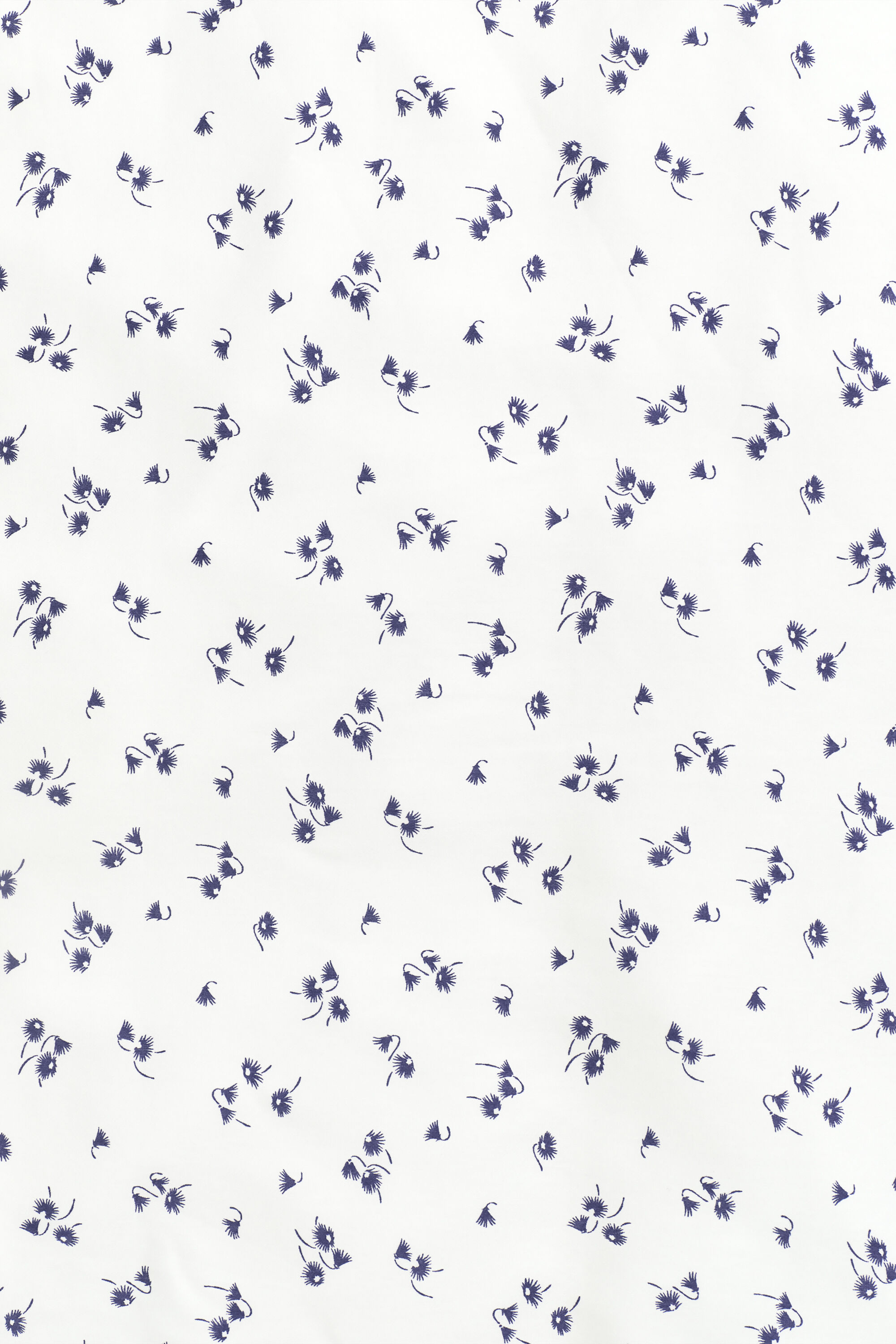 Juego de edredón con estampado de flores pequeñas para cama individual