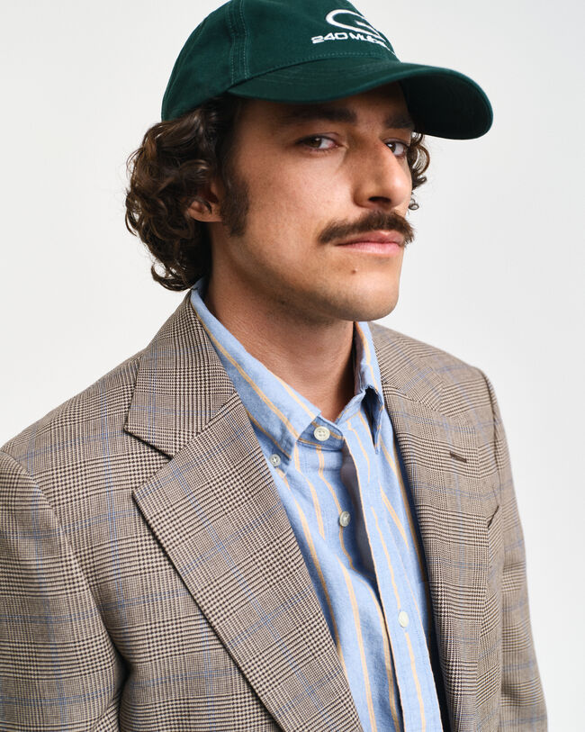 Americana Regular Fit Glen Check