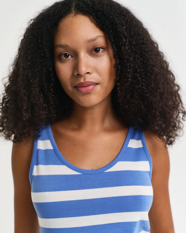 Camiseta de tirantes a rayas