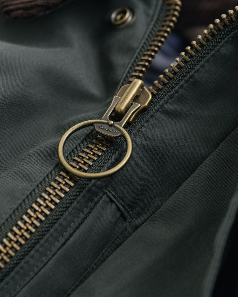 Chaqueta rústica encerada