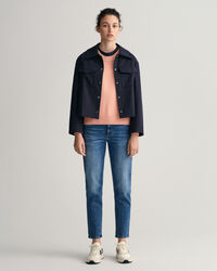 Jersey de cuello redondo en algod&oacute;n Icon G