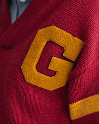 Jersey de cuello de pico Letterman