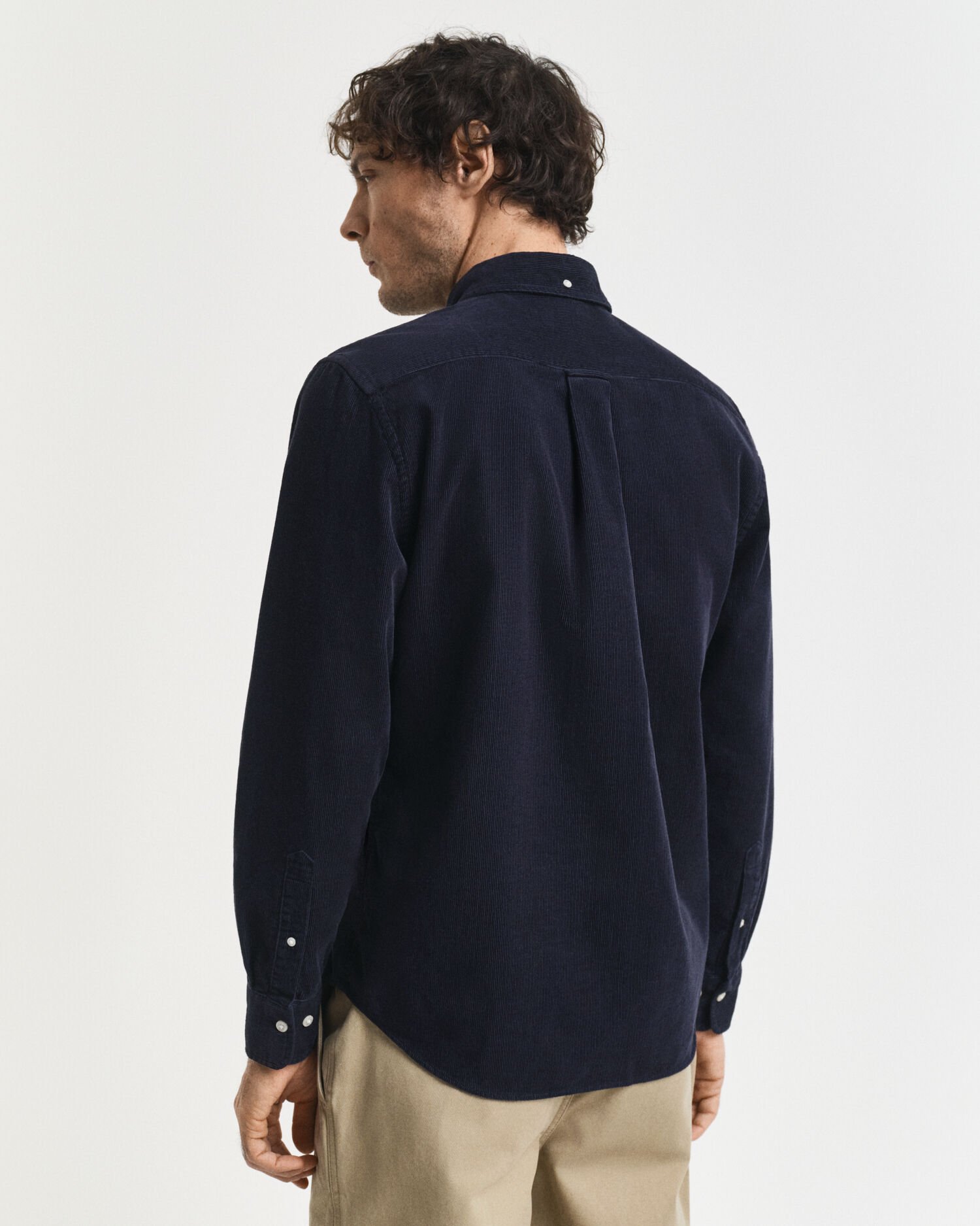 Camisa Regular Fit de pana