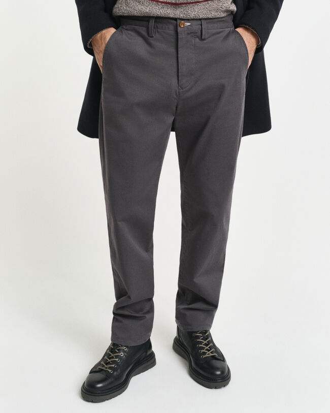 Pantalones chinos Regular Fit de sarga