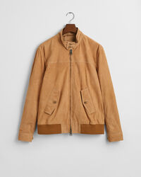 Cazadora Harrington de ante