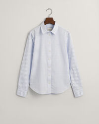 Camisa Regular Fit de popelina a cuadros Vichy