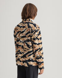 Sobrecamisa con estampado de camuflaje Tiger