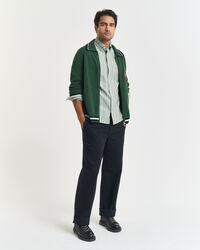 Camisa Oxford clásica Regular Fit a rayas